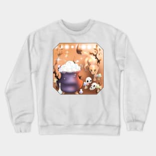 Fox and cauldron Crewneck Sweatshirt